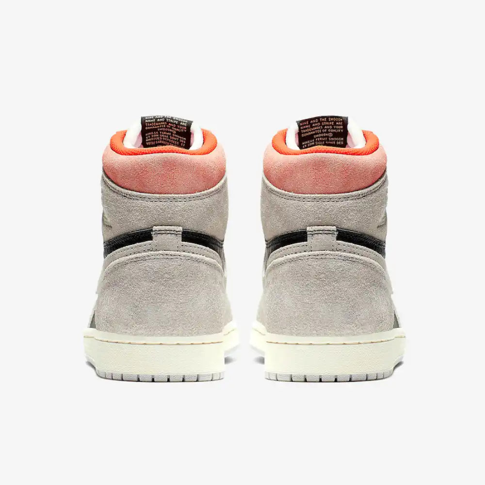 Nike Air Jordan 1 Retro High Neutral "Grey Hyper Crimson"