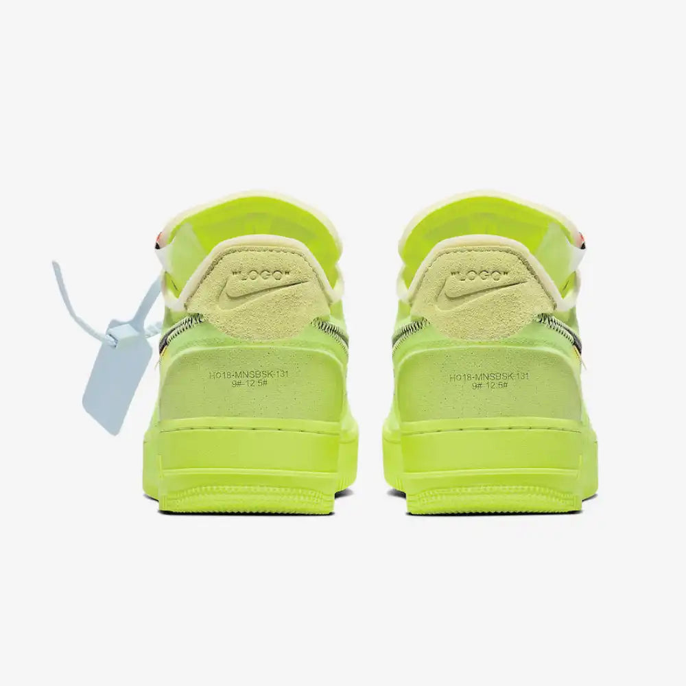 Off-White x Nike Air Force 1 "Volt"