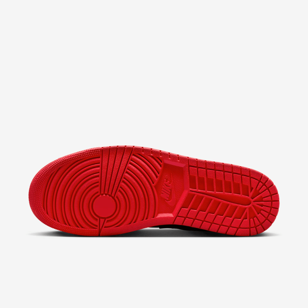 Nike Air Jordan 1 Low Black Light Smoke Grey Gym Red