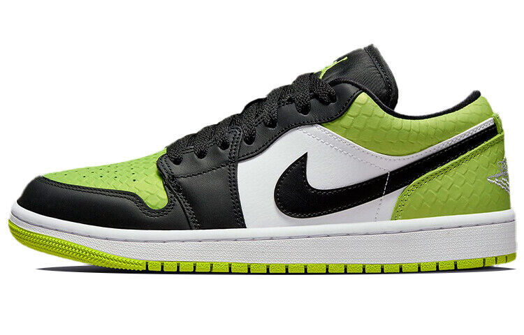 Nike Air Jordan 1 Low "Vivid Green Snakeskin"