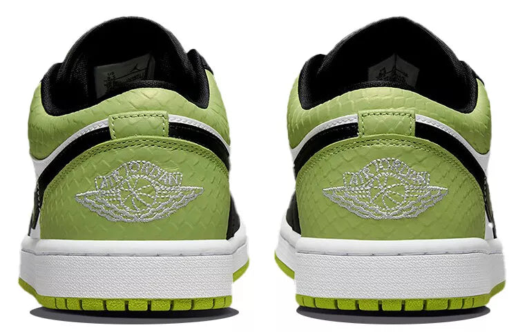 Nike Air Jordan 1 Low "Vivid Green Snakeskin"