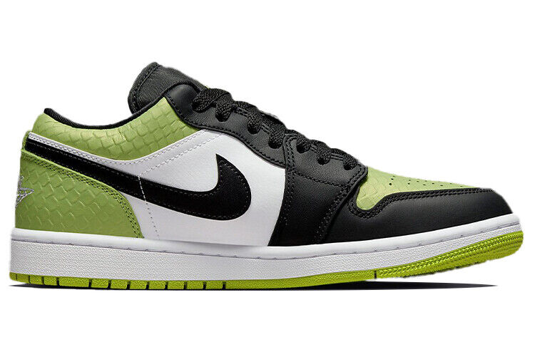 Nike Air Jordan 1 Low "Vivid Green Snakeskin"