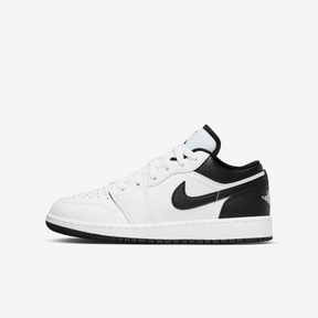 Nike Air Jordan 1 Low GS White Black
