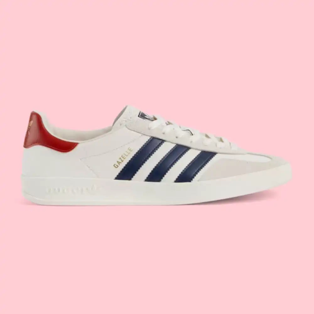 Gucci x Adidas Gazelle White Demetra