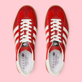 Gucci x Adidas Gazelle Red Velvet