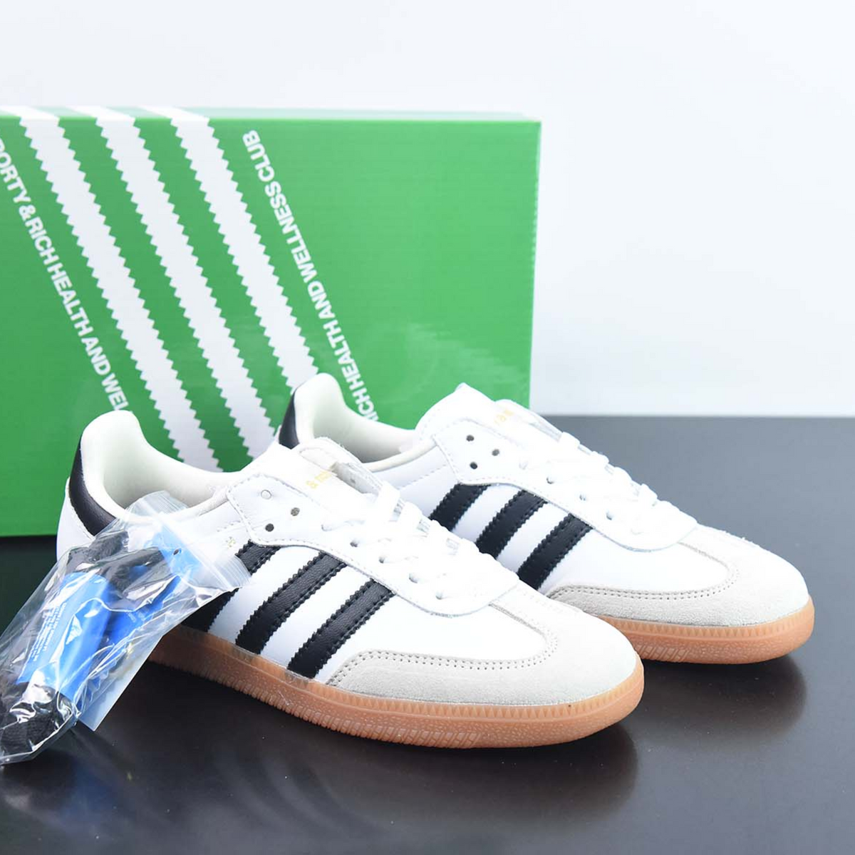 Adidas Samba x Pharrell Humanrace White Black