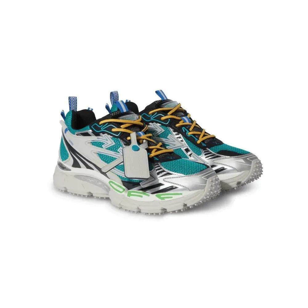 Off-White Be Right Back Silver Teal