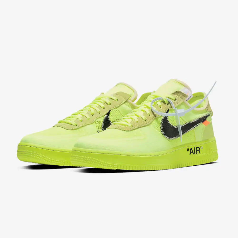 Off-White x Nike Air Force 1 "Volt"