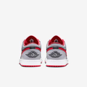 Nike Air Jordan 1 Low Black Light Smoke Grey Gym Red