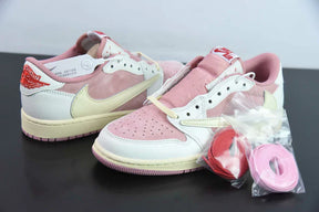 Nike Air Jordan 1 Low x Travis Scoot Shy Pink