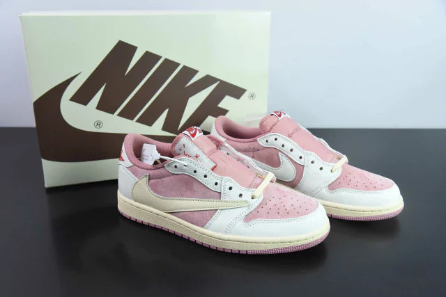 Nike Air Jordan 1 Low x Travis Scoot Shy Pink