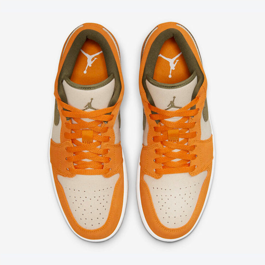 Nike Air Jordan 1 Low "White/Orange"