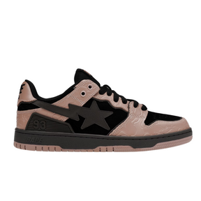A Bathing Ape Bape SK8 Sta "Dirty Pink Black"