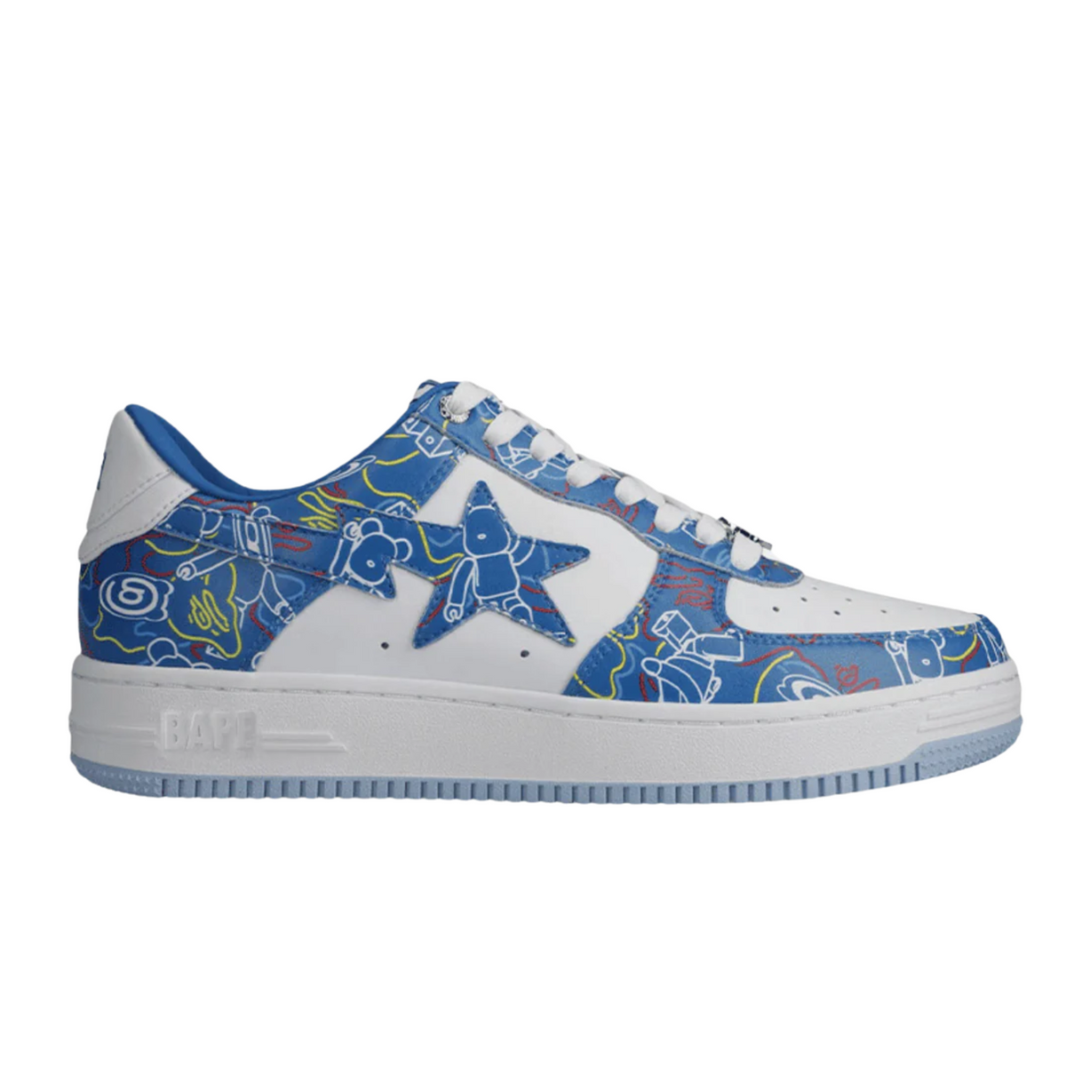 A Bathing Ape Bape Sta x AF1 "Blue Violet"