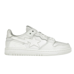 A Bathing Ape Bape SK8 Sta "Triple White"