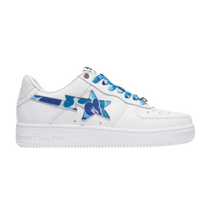A Bathing Ape Bape Sta Low "White ABC Camo Blue"