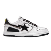 A Bathing Ape Bape SK8 Sta "White Silver"