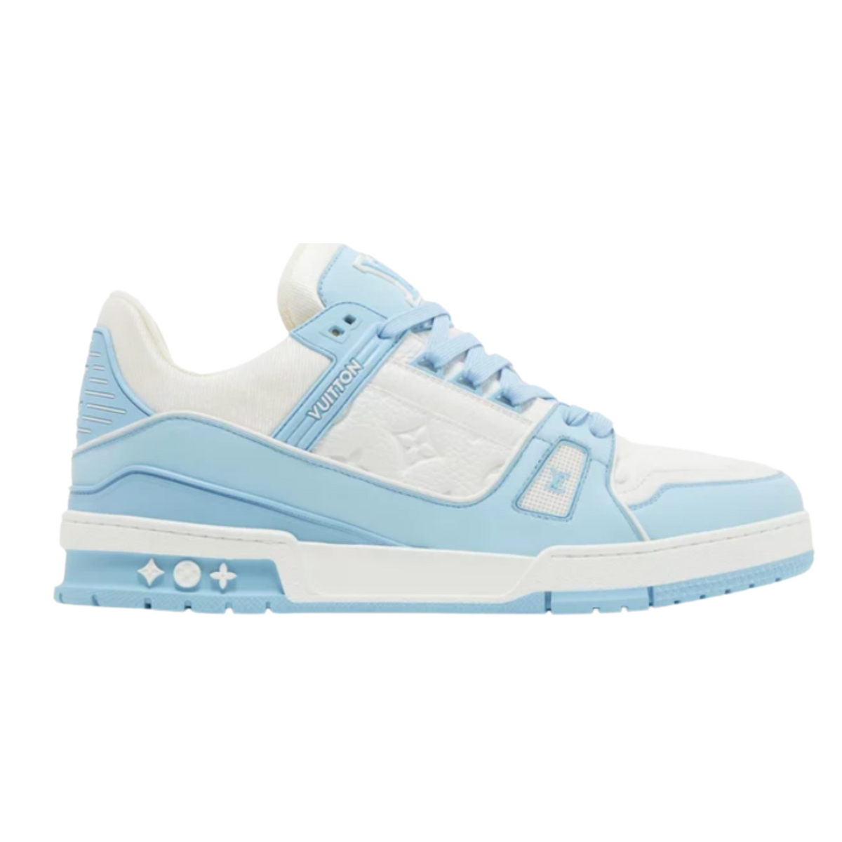 Louis Vuitton Trainer "Blue White Monogram"