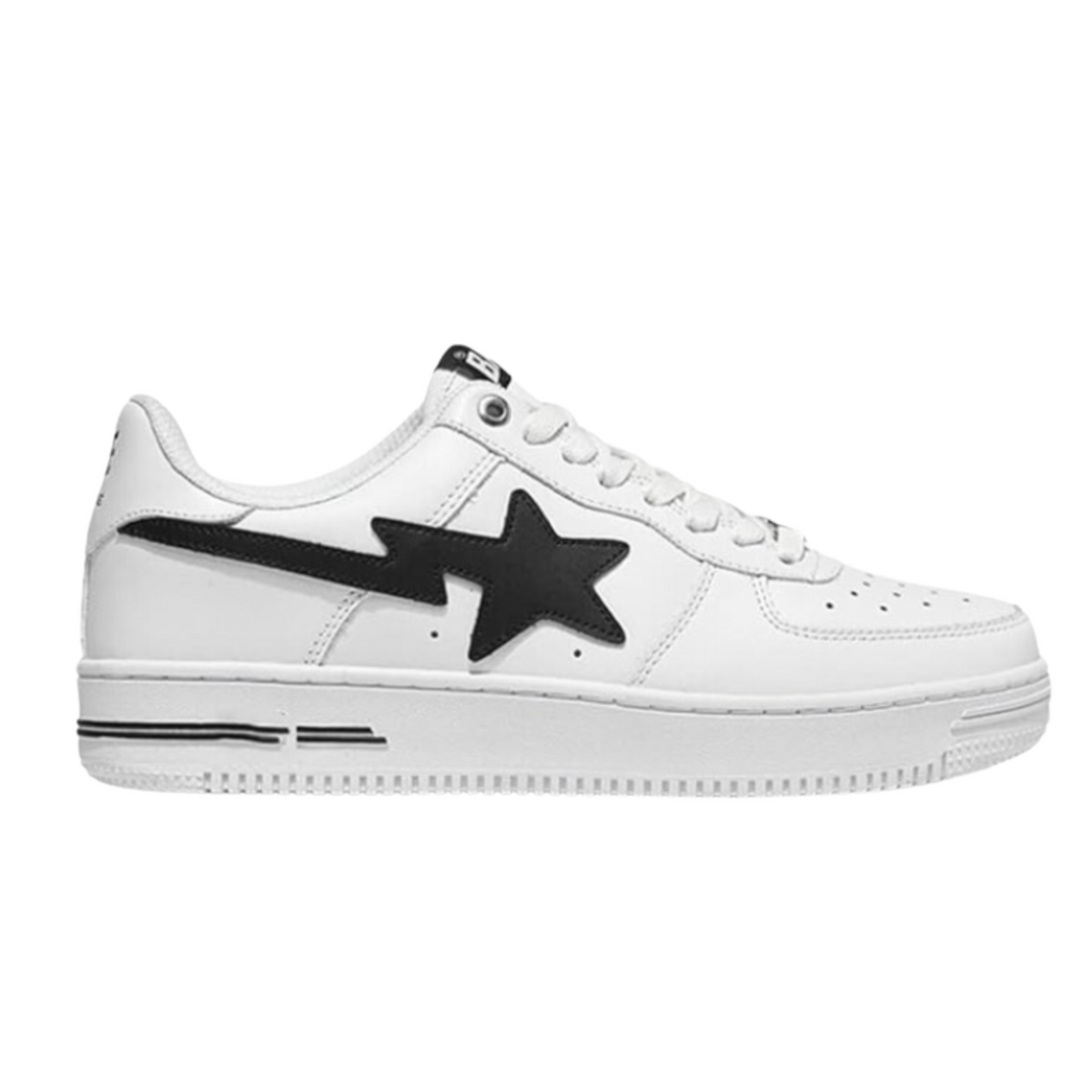 A Bathing Ape Bape Low "Black/White"