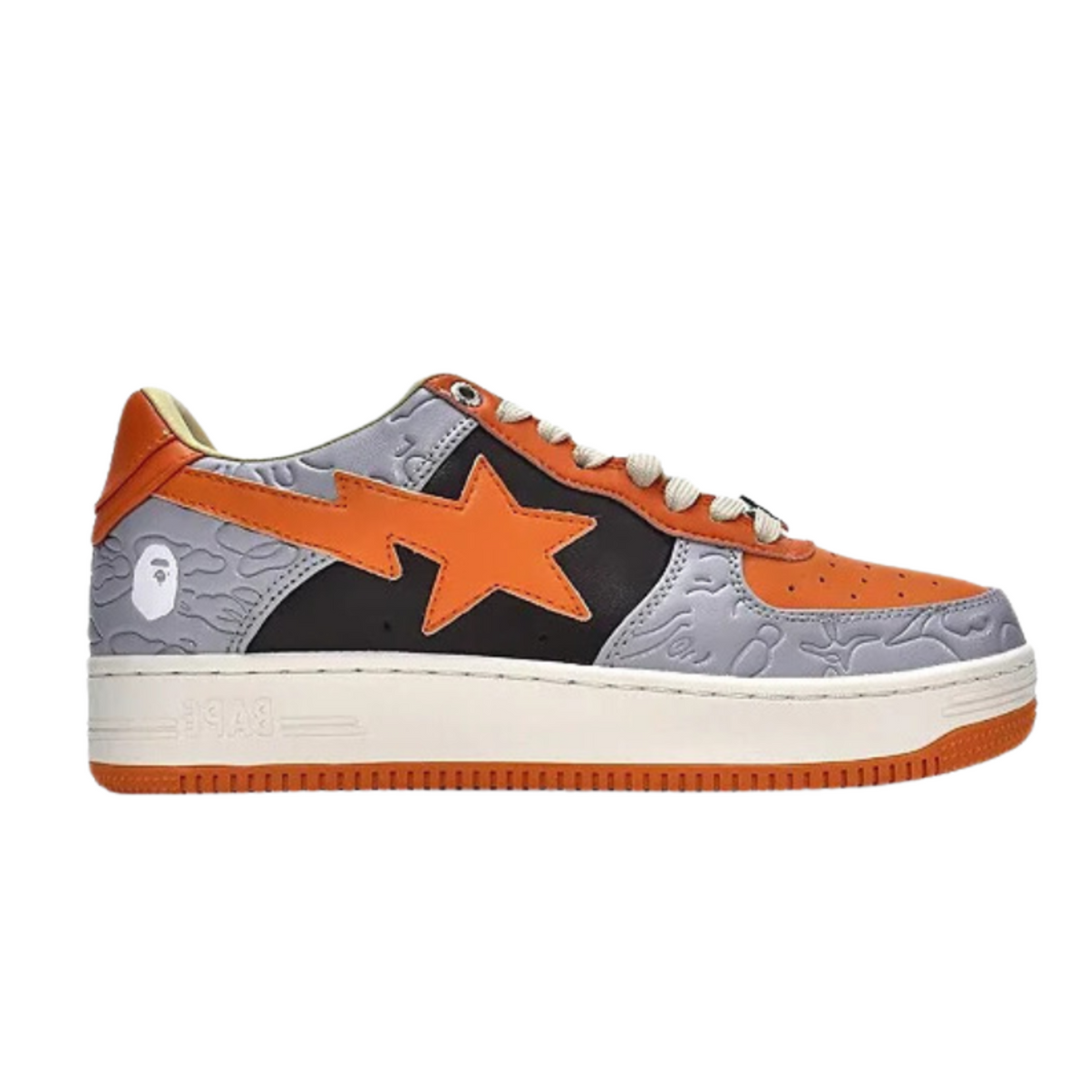 A Bathing Ape Bape Low "Orange"