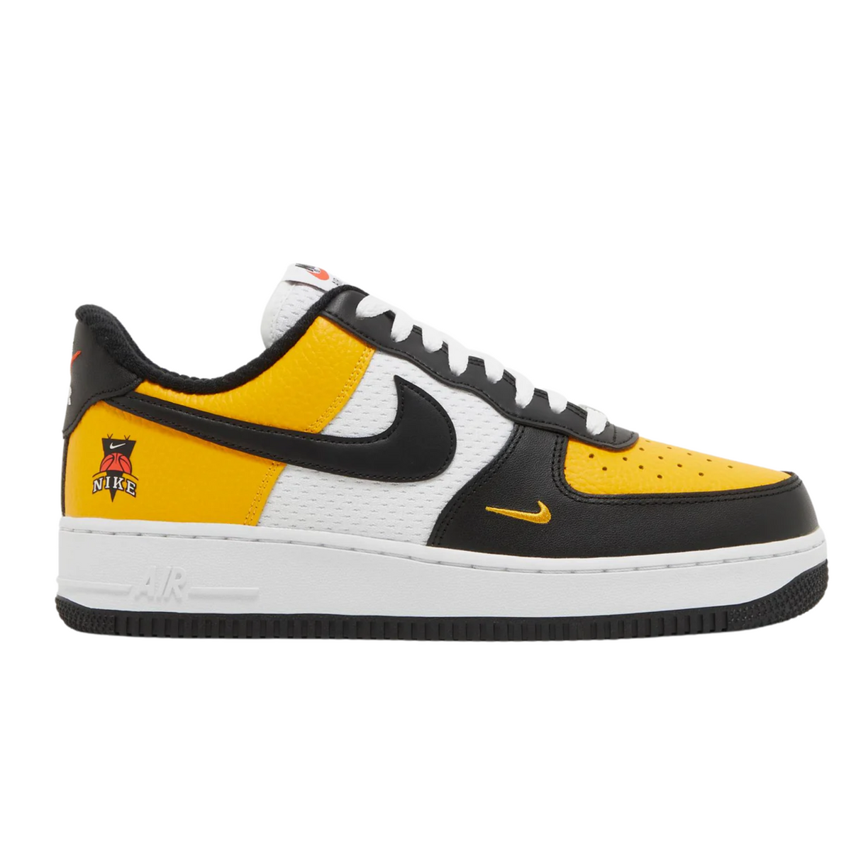 Nike Air Force 1 Low '07 LV8 "Black Gold Jersey Mesh"