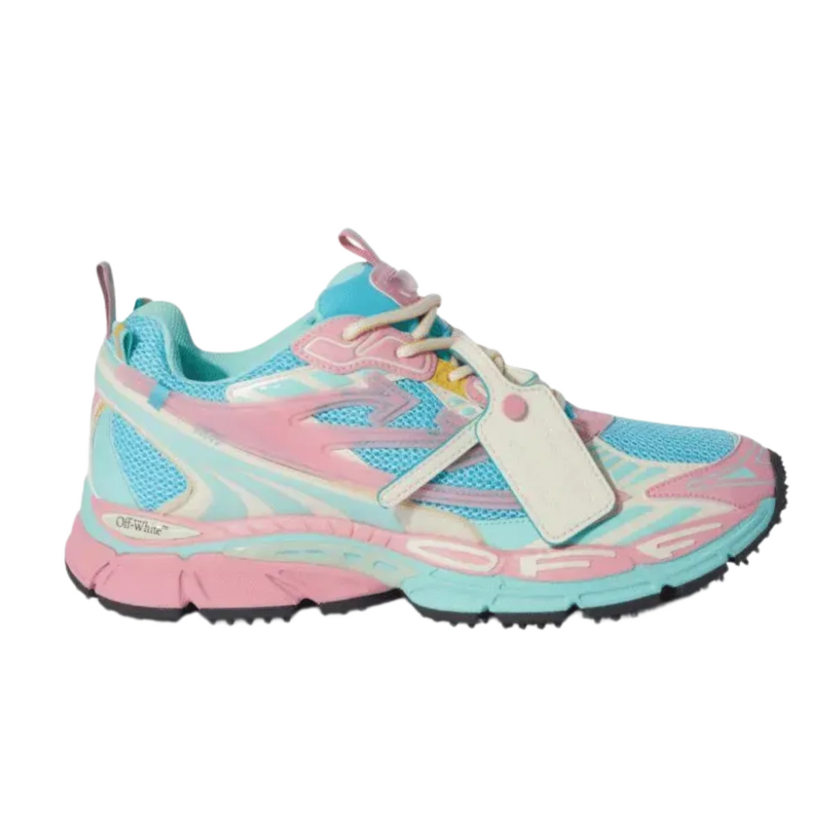 Off-White Be Right Back Pink Light Blue