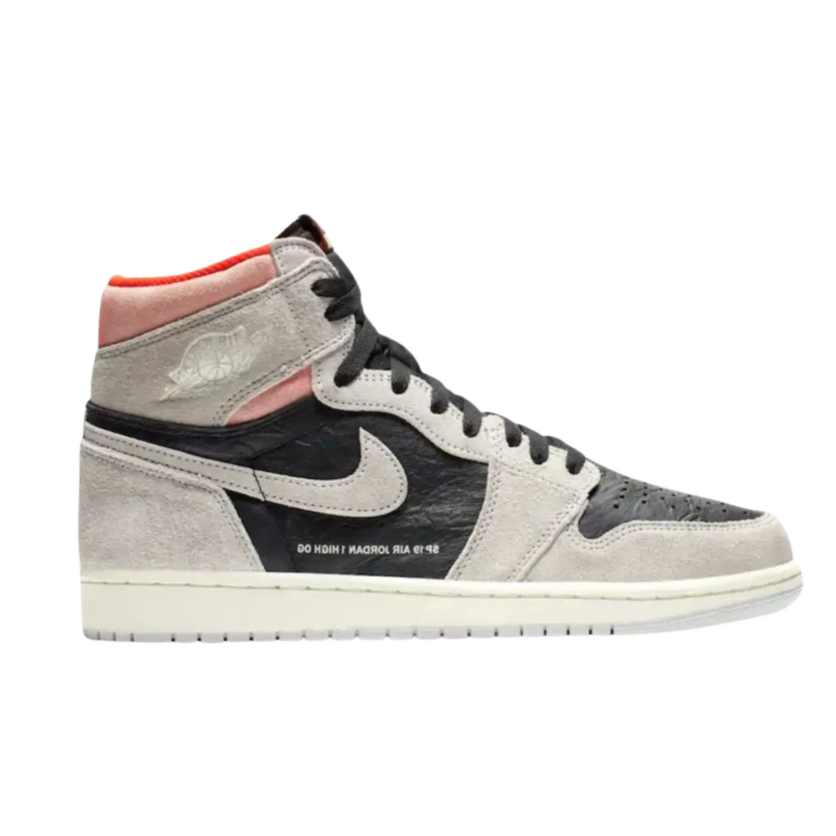 Nike Air Jordan 1 Retro High Neutral "Grey Hyper Crimson"
