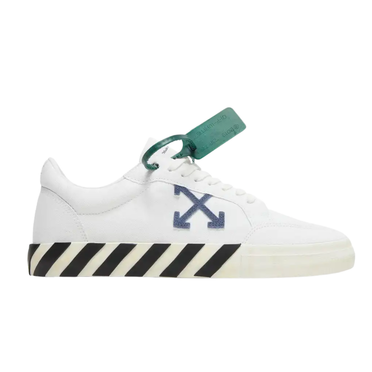 Off-White Vulcanized Low White Blue
