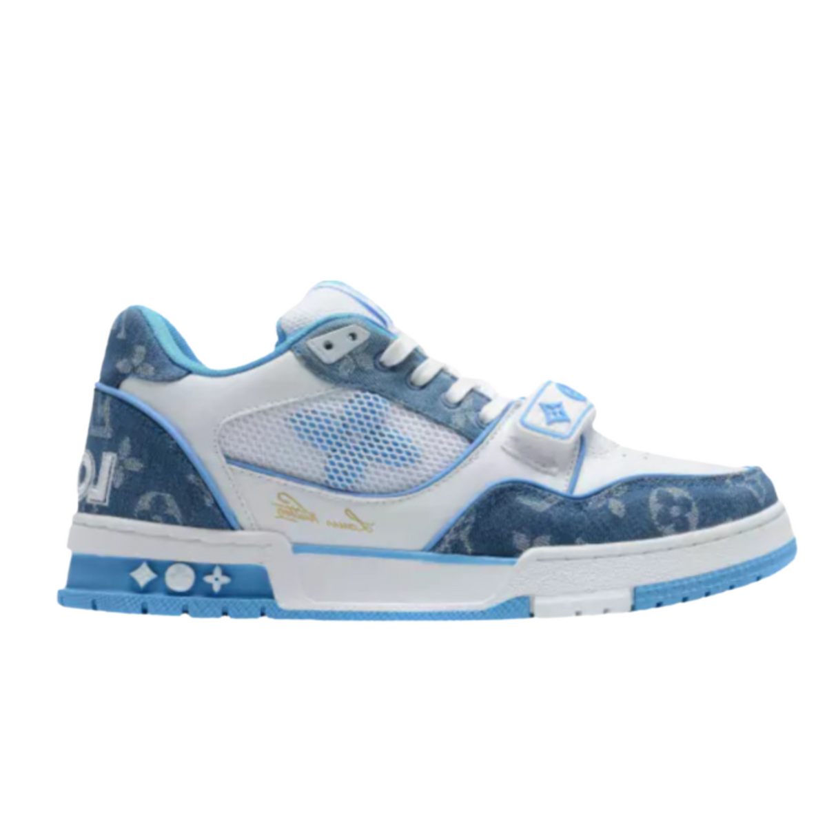 Louis Vuitton Trainer "Navy Blue White"