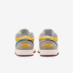 Nike Air Jordan 1 Low Premium Sail and Yellow Ochre