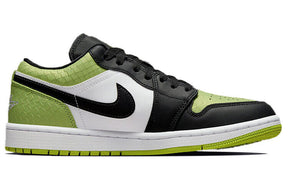 Nike Air Jordan 1 Low "Vivid Green Snakeskin"